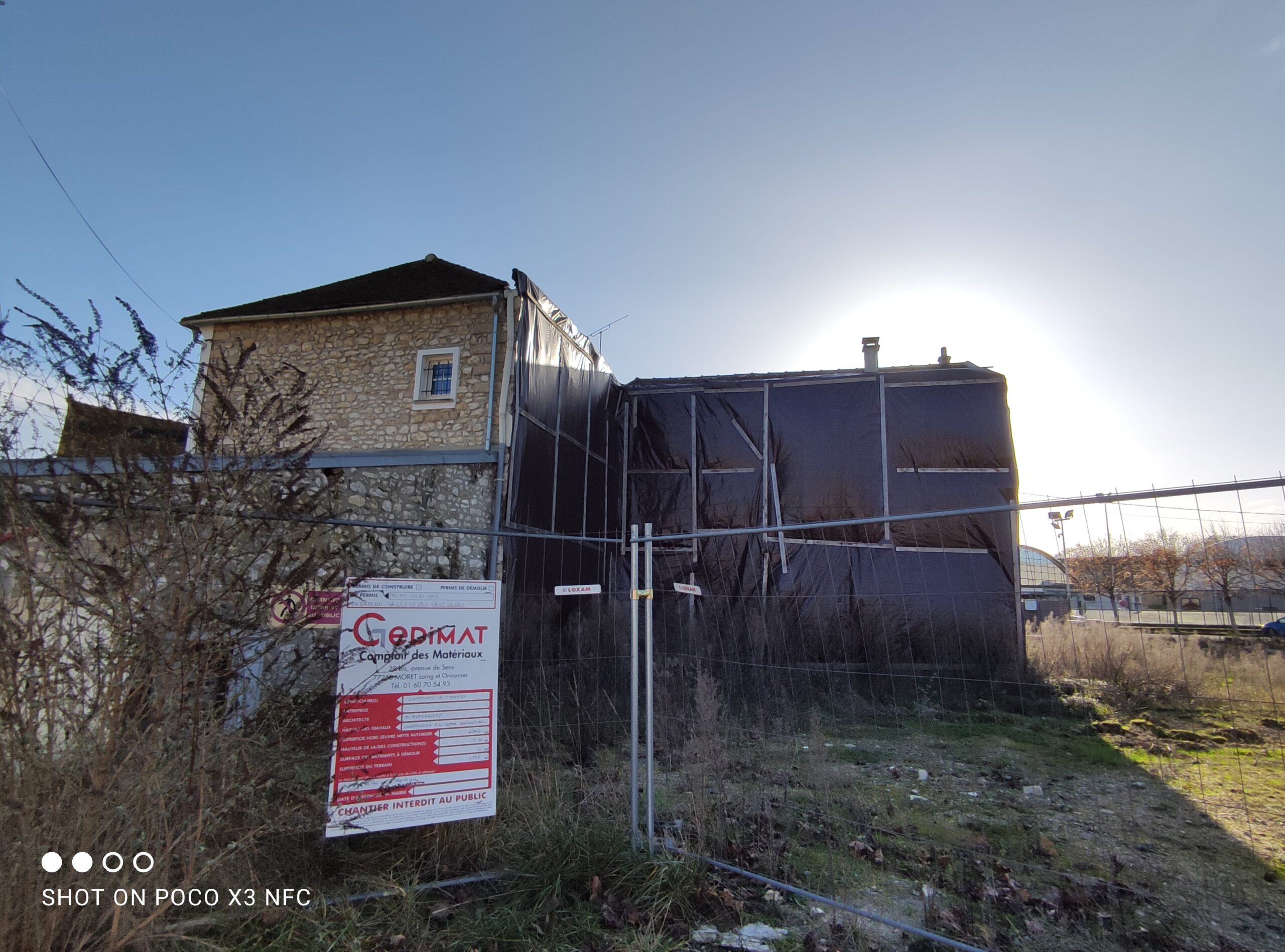 Vieux Logis détruit